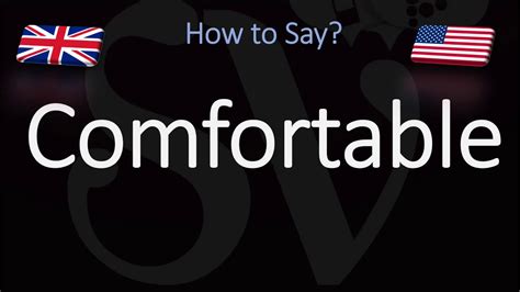How to pronounce comfortable. Things To Know About How to pronounce comfortable. 